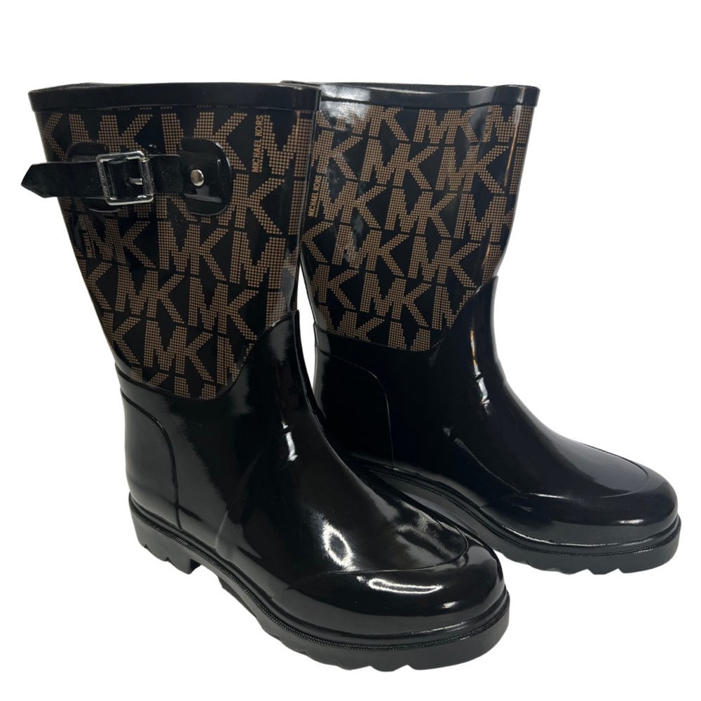 Michael Kors | NWOB Women’s Rain Boots Mid Calf Signature MK Size 7 M